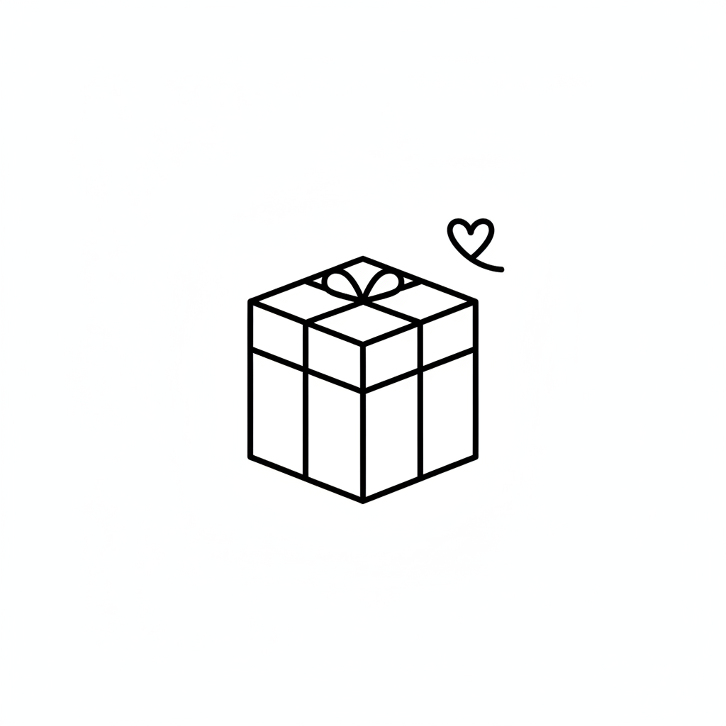 Ícone Embalado com Amor