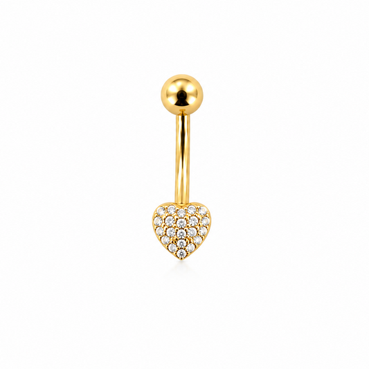 Piercing Coração | Umbigo