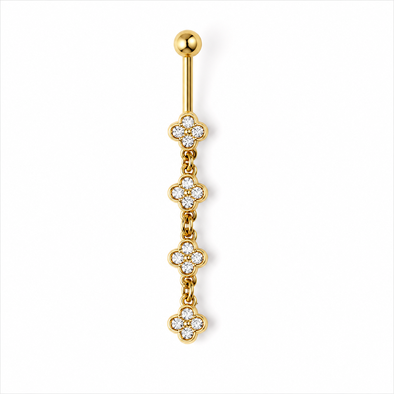 Piercing Trevo | Umbigo