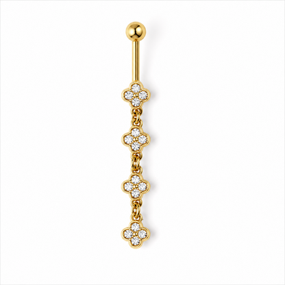 Piercing Trevo | Umbigo